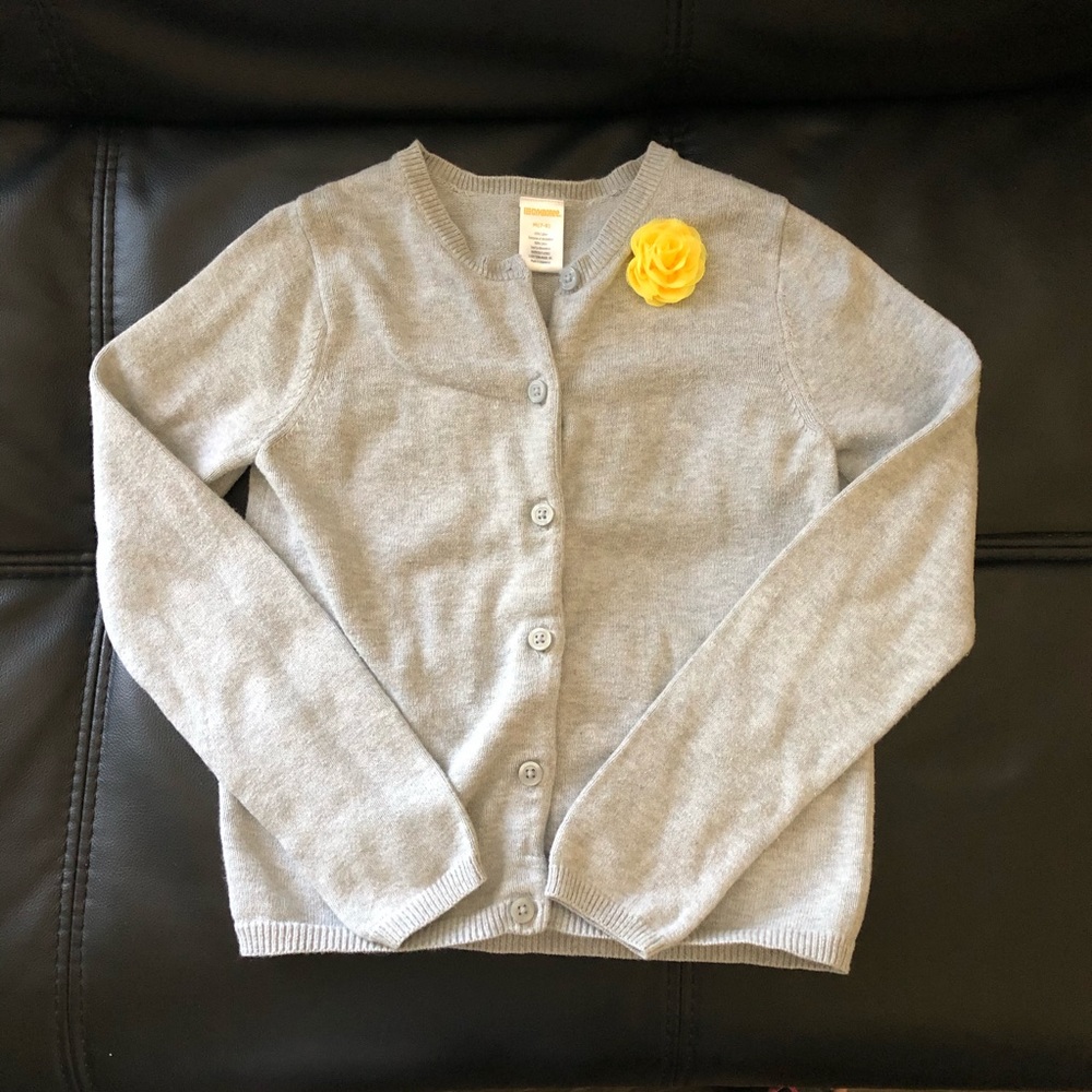 Gymboree cardigan, size 7-8